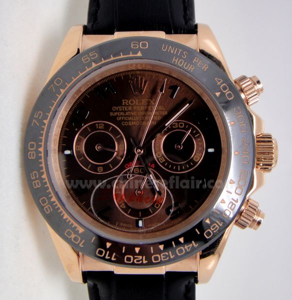 Rose Gold Daytona Oyster Perpetual 39 Replica Cosmograph Watch